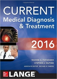 دانلود کتاب تشخیص پزشکی و درمان کارنت 2016 -CURRENT Medical Diagnosis and Treatment 55 ED