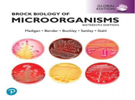 دانلود کتاب زیست شناسی میکروارگانیسم ها براک Brock Biology of Microorganisms 16th Edition