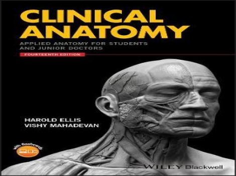 دانلود کتاب آناتومی بالینی: آناتومی کاربردی برای دانشجویان و پزشکان  Clinical Anatomy: Applied Anatomy for Students and Junior Doctors 14th Edition