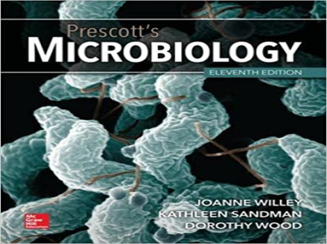 دانلود کتاب میکروبیولوژی پره اسکات Prescott's Microbiology 11th Edition