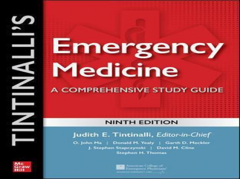 دانلود کتاب طب اورژانس تینتینالی Tintinalli's Emergency Medicine: A Comprehensive Study Guide 9th Edition
