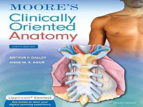 دانلود کتاب آناتومی بالینی مور Moore's Clinically Oriented Anatomy 9th Edition