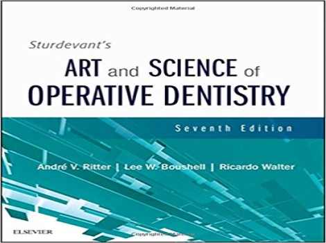 دانلود کتاب علم و هنر دندانپزشکی ترمیمی استوردیوانت 2019 Sturdevant's Art and Science of Operative Dentistry 7 ED ویرایش هفتم 2019