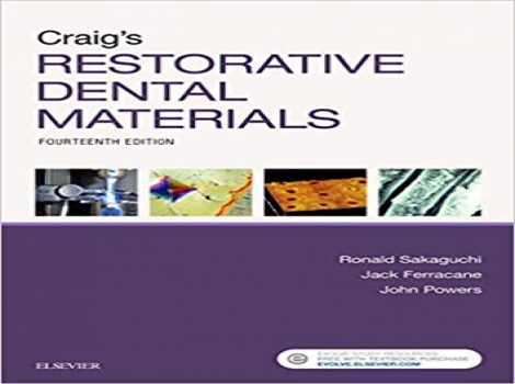 دانلود کتاب مواد دندانی ترمیمی کریگ ۲۰۱۹ Craig's Restorative Dental Materials 14 ED ویرایش چهاردهم 2019