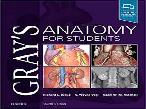 دانلود کتاب آناتومی برای دانشجویان گری 2020 Gray’s Anatomy for Students 4 ED