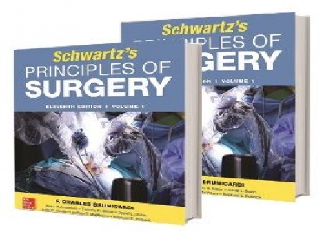 دانلود کتاب اصول جراحی شوارتز -دوجلدی 2019 SCHWARTZ'S PRINCIPLES OF SURGERY 2-vol 11 ED