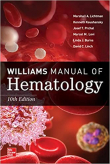 دانلود کتاب راهنمای هماتولوژی ویلیامز Williams Manual of Hematology 10th Edition