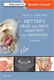 دانلود رایگان کتاب آناتومی سر و گردن برای داندانپزشکی نتر Netter's Head and Neck Anatomy for Dentistry 3 ED